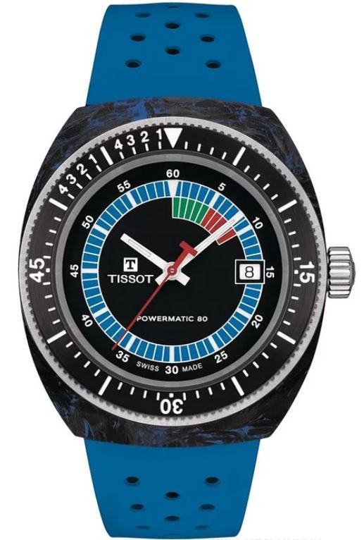 TISSOT Mod. SIDERAL S BLUE - POWERMATIC 80