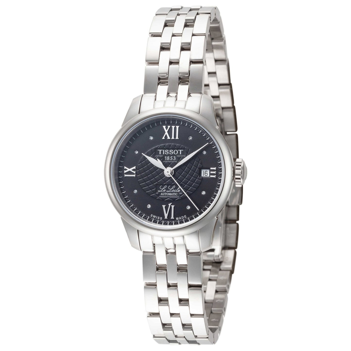 TISSOT Mod. LE LOCLE Automatic - Indexes 8 certified diamonds