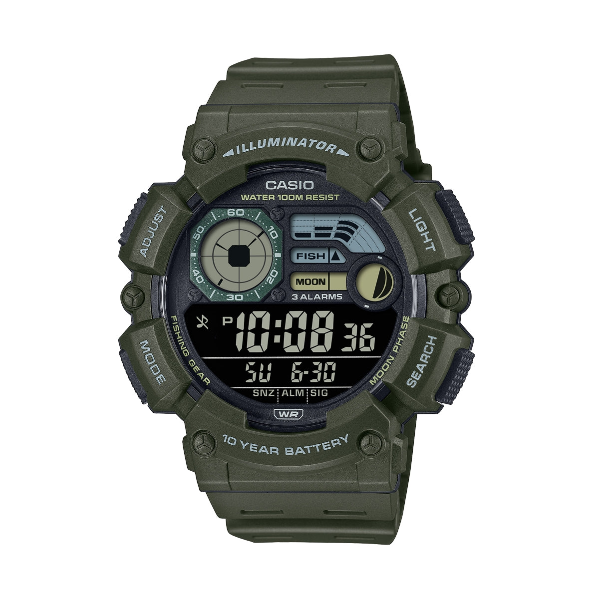 CASIO COLLECTION & VINTAGE WATCHES Mod. WS-1500H-3BVEF