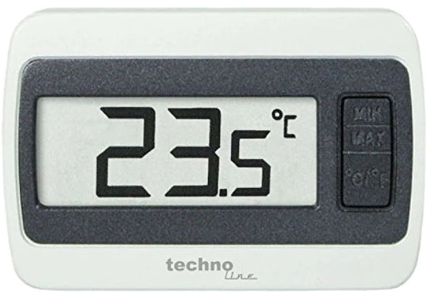 TECHNO LINE Mod. WS7002 - Termometro digitale con memoria minima-massima - Digital thermometer with minimum-maximum memory
