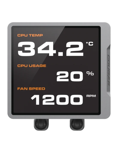 COUGAR RAFF. LIQUIDO POSEIDON VISTEK PRO ARGB 360 IPS TFT 3.9''