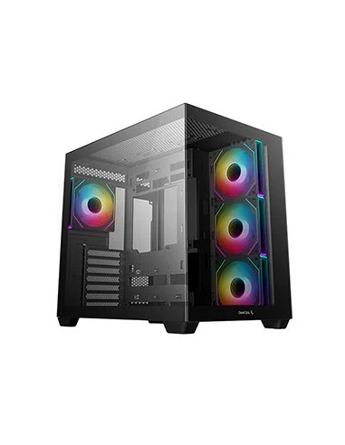 DEEPCOOL CASE MID TOWER CG530 4F 2*TG 4x120 PWM+ARGB FAN R-CG530-BKADA4-G-1