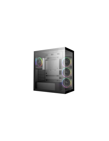 DEEPCOOL CASE MID TOWER CG580 4F V2 2TG 4x120 PWM+ARGB FAN