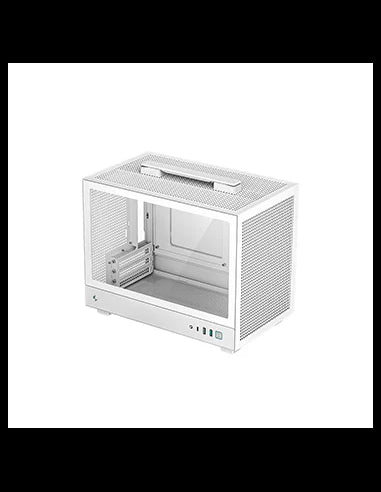 DEEPCOOL CASE MINI ITX CH160 WHITE ultraportabile & alto flusso d'aria