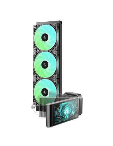 DEEPCOOL RAFF. LIQUIDO LT360 VISION ARGB LCD 4.5''