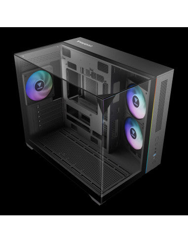 GAMDIAS CASE MICRO TOWER ATLAS M3M 3TG 3xARGB GPU 400mm