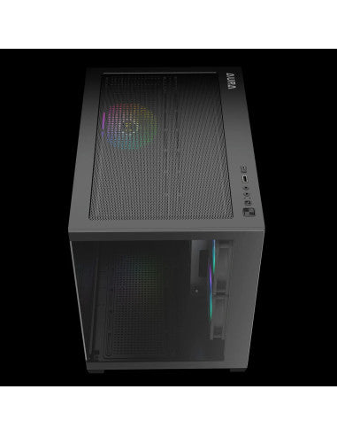 GAMDIAS CASE MID TOWER AURA GC10M V2 ARGB 2TG 3x120 ARGB