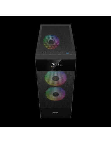 GAMDIAS CASE MID TOWER AURA GC5 ELITE ARGB TG 3x120mm ARGB MESH DIGITAL DIS