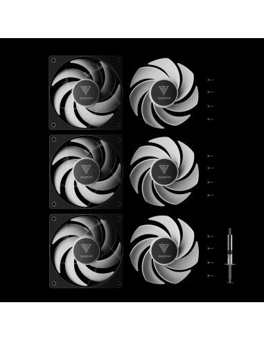 GAMDIAS VEN CASE NOTUS M1-1203 KIT 3*ARGB PALE INTERCAMBIABILI (INVERTITE I