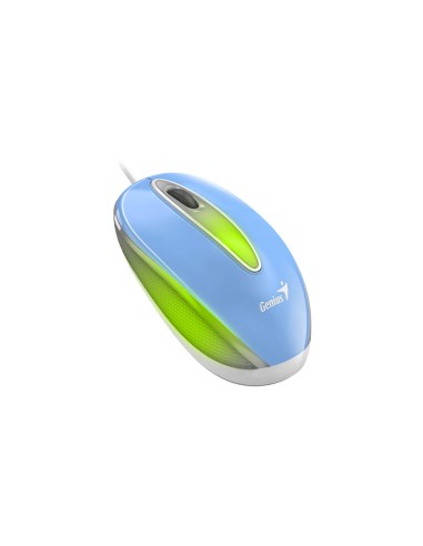 GENIUS MOUSE USB DX-MINI FLASHING LED BLUE