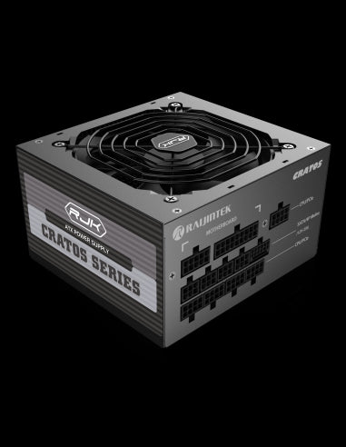 RAIJINTEK ALIM. CRATOS 1200 BLACK F.MODULARE ATX 3.1 80+ GOLD