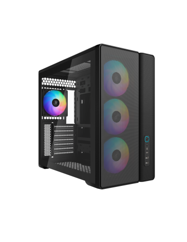 SAMA MID TOWER S50 BLACK TG 4*FAN 120mm ARGB PWM