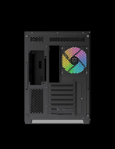 SAMA MID TOWER V60 BLACK DOPPIA CAMERA 2*TG 7*FAN 120mm ARGB PWM