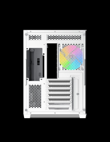 SAMA MID TOWER V60 WHITE DOPPIA CAMERA 2*TG 7*FAN WHITE120mm ARGB PWM