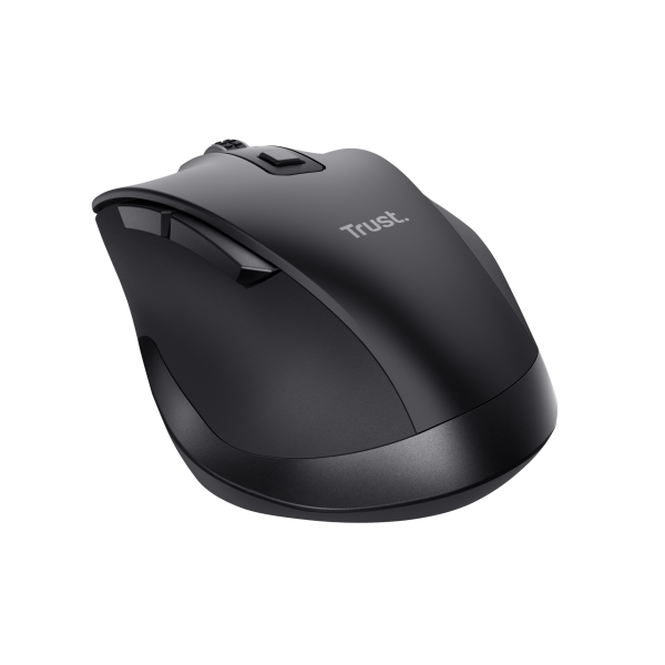 Trust Fyda mouse Ufficio Mano destra RF Wireless + USB Type-A Ottico 2400 DPI