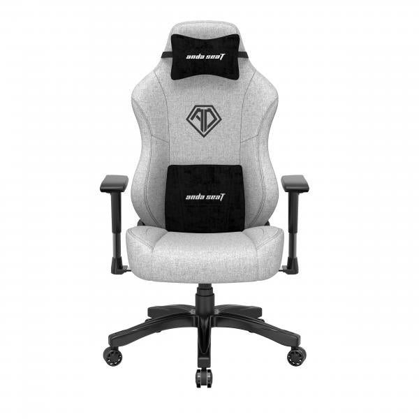 ANDASEAT PHANTOM 3 SEDIA GAMING TAGLIA L IN TESSUTO GRIGIO