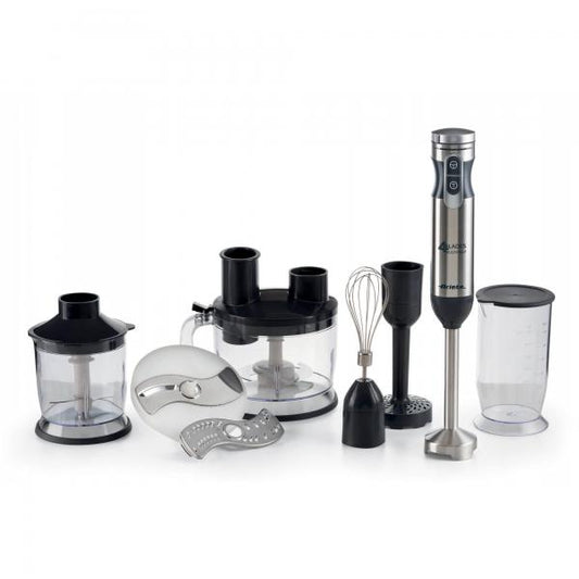 ARIETE 4 BLADES MULTIPREP (0898/11) - FRULLATORE AD IMMERSIONE 7 IN 1 - 10 VELOCITA'' + TURBO - 1000W