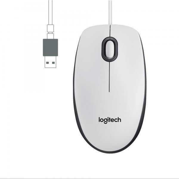 Logitech 910-006764 mouse Ufficio Ambidestro USB tipo A Ottico 1000 DPI