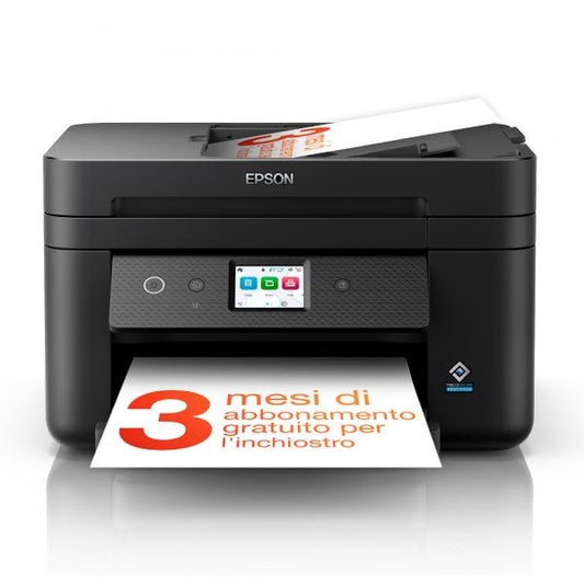 EPSON WorkForce WF-2960DWF (C11CK60403) - STAMPANTE MULTIFUNZIONE INKJET A4 - WI-FI - FAX - FRONTE/RETRO AUTO - 33 PPM