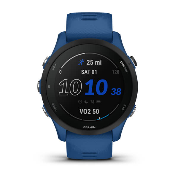 Garmin Forerunner 255 3,3 cm (1.3") MIP 46 mm Digitale 260 x 260 Pixel Blu Wi-Fi GPS (satellitare)