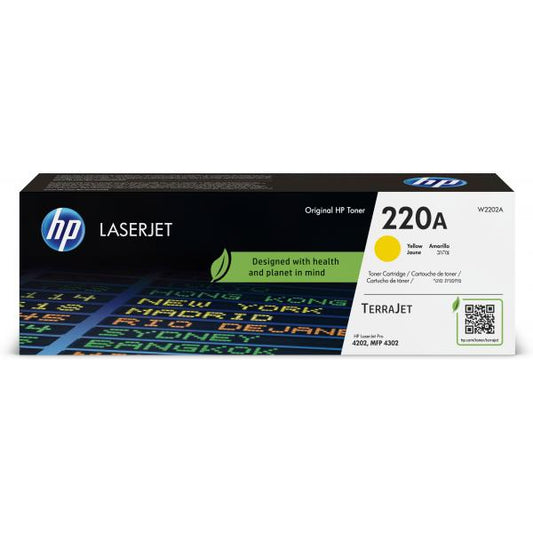 HP 220A Yellow Original LaserJ