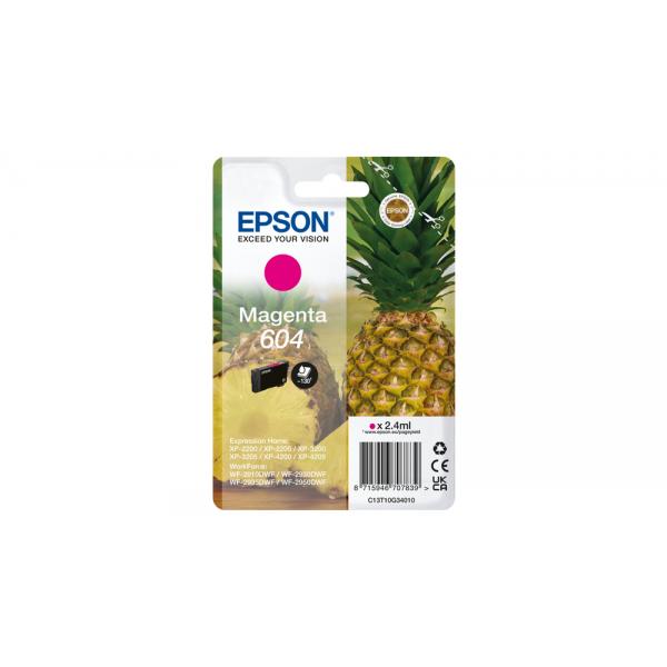 EPSON 604 MAGENTA (C13T10G34010) - CARTUCCIA ORIGINALE