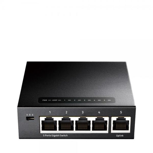CUDY GS105 - 5-PORT GIGABIT METAL SWITCH