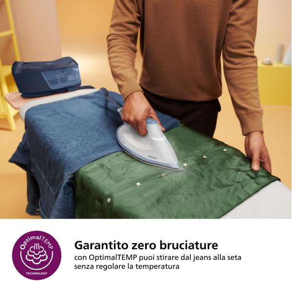 Philips 6000 series PSG6026/20 ferro da stiro a caldaia 1,8 L SteamGlide Plus Grigio