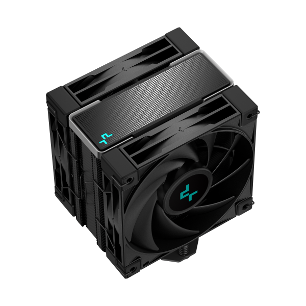 DEEPCOOL RAFF. CPU AK400 ZERO DARK PLUS (2x120mm Fan) R-AK400-BKNNMD-G-1