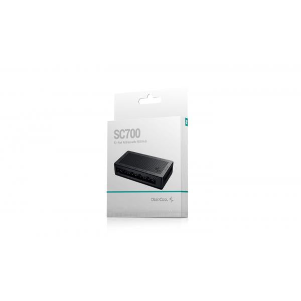 DEEPCOOL FANS HUB SC700 12 PORTE 5V ARGB 3PIN MB