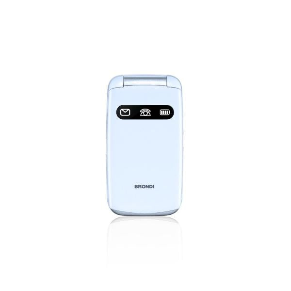 BRONDI AMICO FAVOLOSO BIANCO METAL EASY PHONE CLAMSHELL
