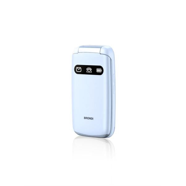 BRONDI AMICO FAVOLOSO BIANCO METAL EASY PHONE CLAMSHELL