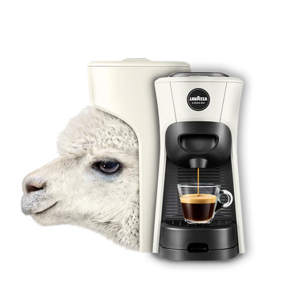 LAVAZZA A MODO MIO TINY ECO (WHITE) (LM840) - MACCHINA CAFFE` ESPRESSO A CAPSULE