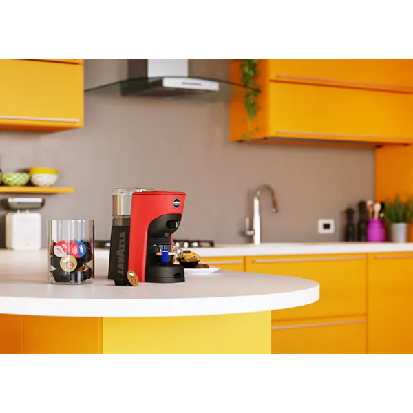 LAVAZZA A MODO MIO TINY ECO (RED) (LM840) - MACCHINA CAFFE` ESPRESSO A CAPSULE
