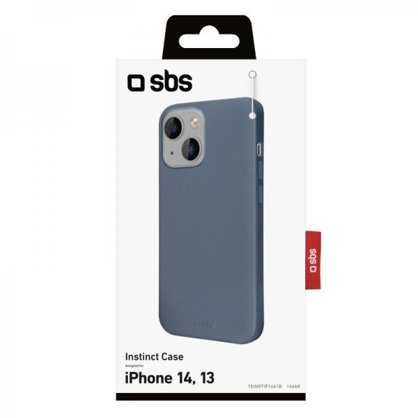 SBS Cover Instinct per iPhone 14/iPhone 13 - (SBS TEINSTIP1461B custodia per cellulare 15,5 cm (6.1") Blu)