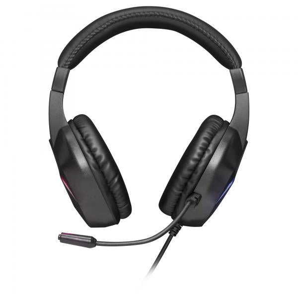 MARSGAMING GAMING CUFFIA+MIC MH122 BLACK RGB PC MAC CONSOLES SAMRTHPONE TAB