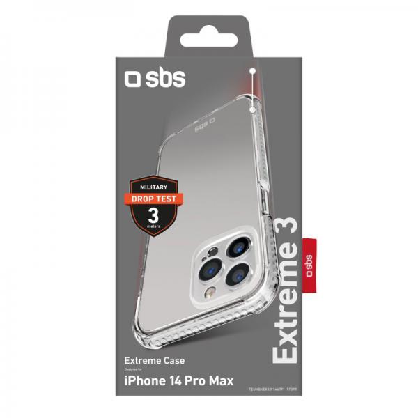 SBS Extreme X3 custodia per cellulare 17 cm (6.7") Cover Trasparente
