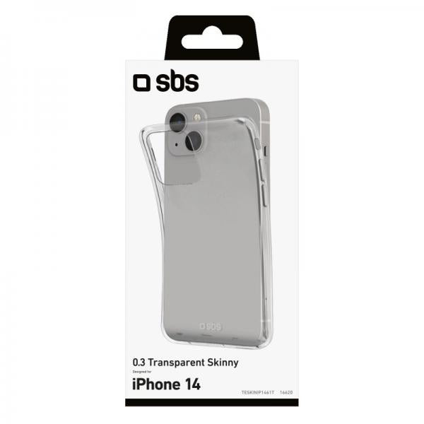 SBS Cover Skinny per iPhone 14 - (SBS TESKINIP1461T custodia per cellulare 15,5 cm (6.1") Trasparente)