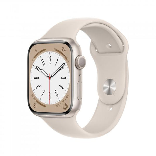 Apple Watch Series 8 OLED 45 mm Digitale 396 x 484 Pixel Touch screen Beige Wi-Fi GPS (satellitare) - (Apple Watch Series 8 OLED 45 mm Digitale 396 x 484 Pixel Touch screen Beige Wi-Fi GPS (satellitare))