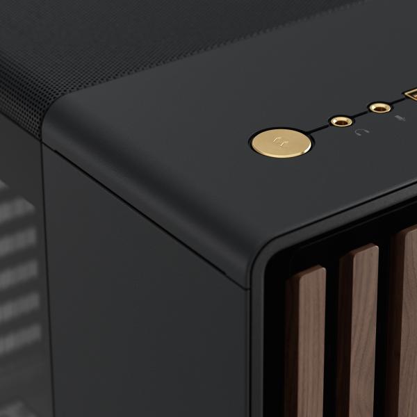 FRACTAL CASE MID TOWER NORTH CHARCOAL BLACK TG DARK