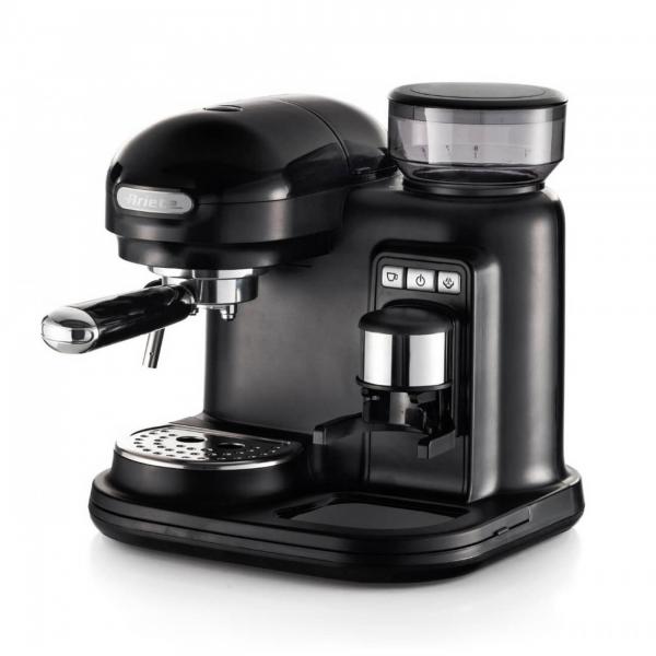 ARIETE MODERNA (1318/02) - MACCHINA PER CAFFE'' ESPRESSO CON MACINATORE - CAPPUCCINATORE - PRESSIONE 15 BAR - 920/1080 W