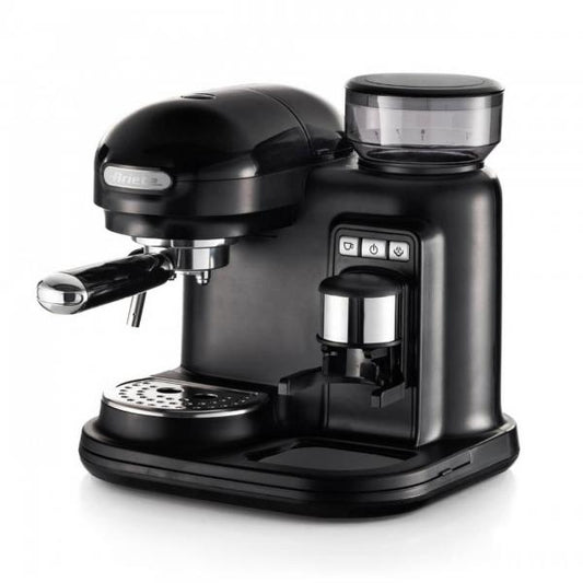 ARIETE MODERNA (1318/02) - MACCHINA PER CAFFE'' ESPRESSO CON MACINATORE - CAPPUCCINATORE - PRESSIONE 15 BAR - 920/1080 W