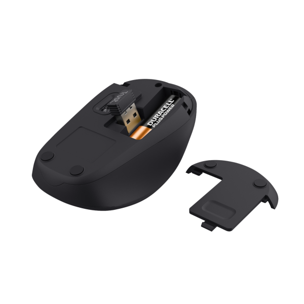 Trust Yvi+ mouse Ufficio Mano destra RF Wireless Ottico 1600 DPI