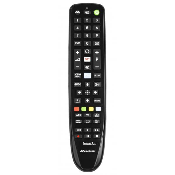 Meliconi Gumbody Personal 3 plus telecomando IR Wireless TV Pulsanti