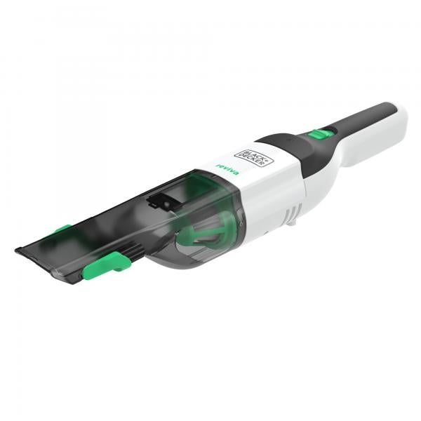 Black & Decker REVHV8C-QW aspirapolvere senza filo Nero, Bianco Senza sacchetto
