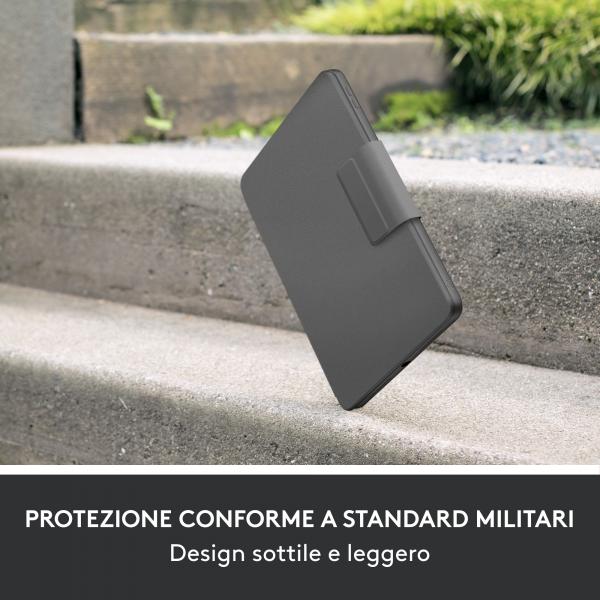 Logitech 920-011204 tastiera per dispositivo mobile QWERTY Italiano Smart Connector Grafite