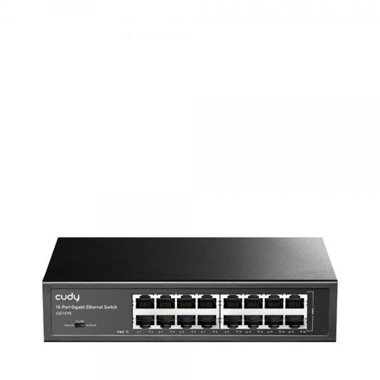 CUDY GS1016 - 16-PORT GIGABIT METAL SWITCH