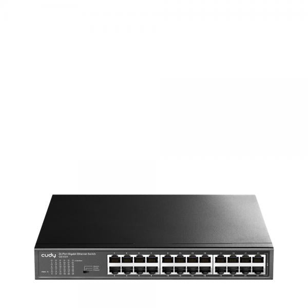 CUDY GS1024 - SWITCH 24 PT GIGABIT - METAL CHASSIS