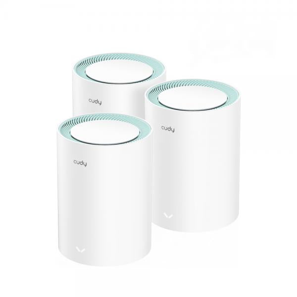CUDY M1300(3-PACK) - AC1200 WI-FI GIGABIT MESH SOLUTION