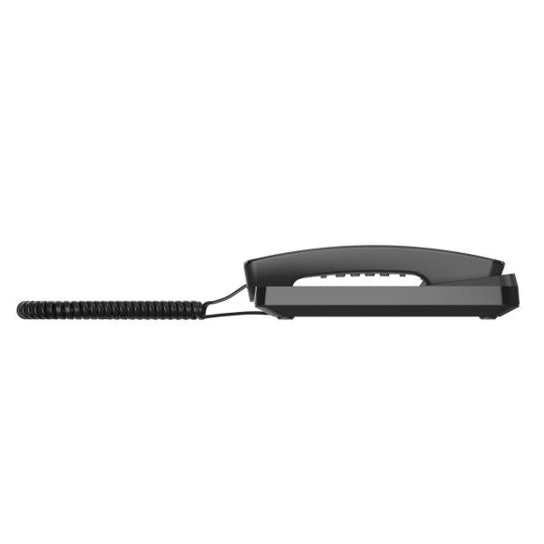 GIGASET DESK 200 (NERO) - TELEFONO CORDED - COMPATIBILE CENTRALINI TELEFONICI E APPARECCHI ACUSTICI
